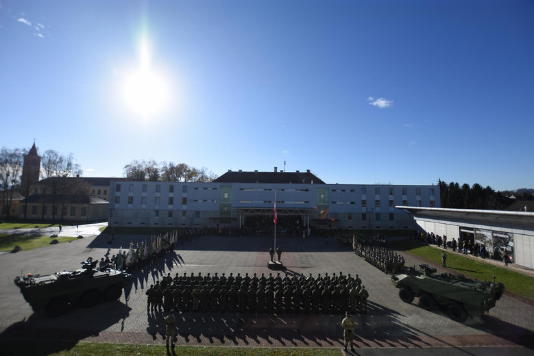 Wehrdienstberatung für Stellungspflichtige des Geburtsjahrganges 2005 in der Kaserne Straß am 4. März 2023
